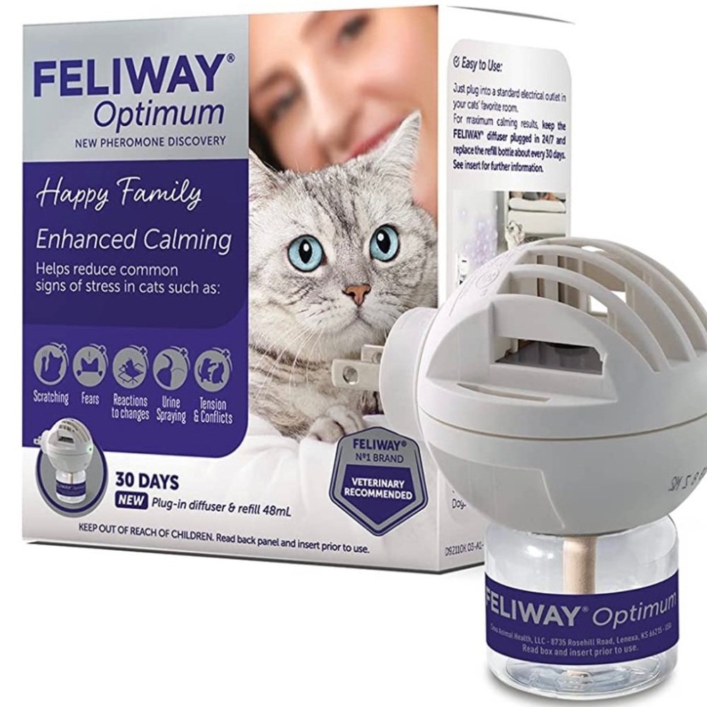 FELIWAY Optimum Cat, Enhanced Calming Pheromone Diffuser